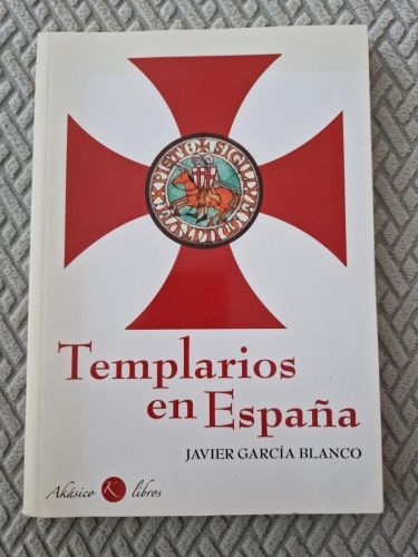 Portada del libro de Templarios en España