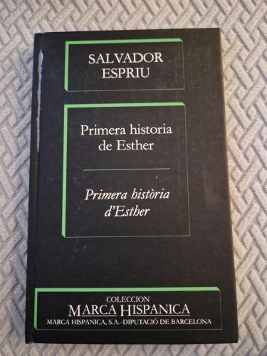 Portada del libro de Primera historia de Esther-Primera història d'Esther