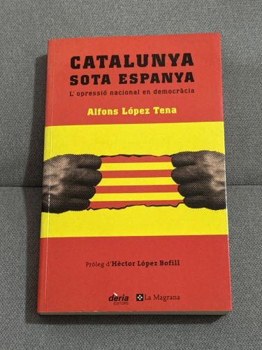 Portada del libro de Catalunya sota Espanya