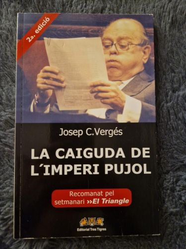 Portada del libro de La caiguda de l'imperi Pujol