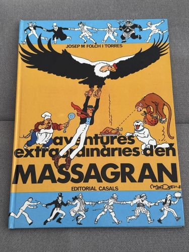 Portada del libro de Aventures Extraordinàries D'en Massagran