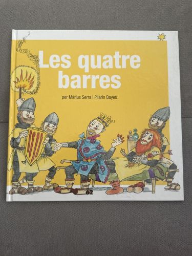 Portada del libro de Les quatre barres (Entrega 1 promo Vanguardia)