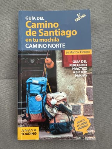 Portada del libro de El Camino de Santiago en tu mochila. Camino Norte.
