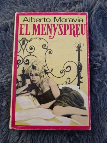 Portada del libro de El menyspreu (Primera edició)