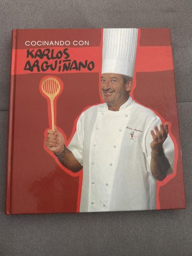 Portada del libro de Cocinando con Karlos Arguiñano