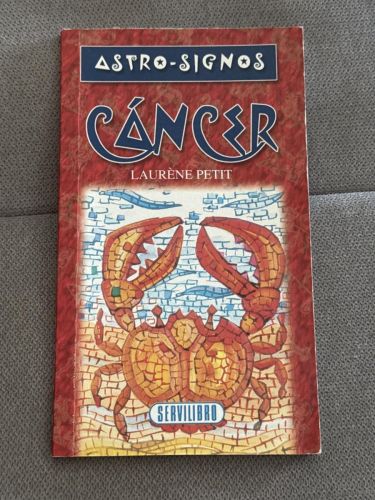 Portada del libro de Astrosignos - Cáncer
