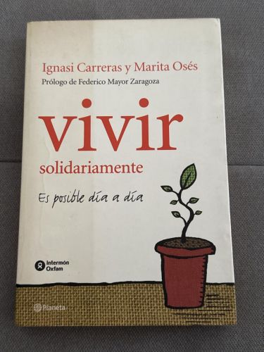 Portada del libro de Vivir solidariamente. Es posible día a día