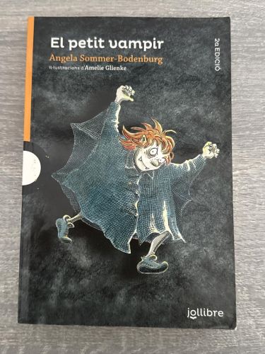 Portada del libro de El petit vampir
