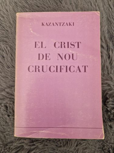 Portada del libro de El Crist de nou crucificat