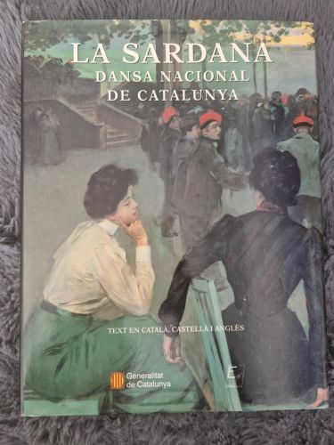 Portada del libro de La Sardana. Dansa nacional de Catlunya