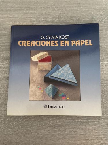 Portada del libro de Creaciones en papel