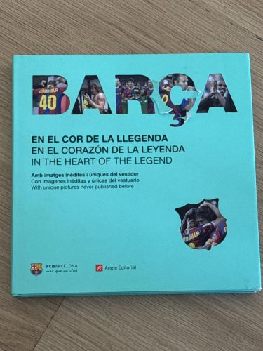 Portada del libro de Barça. En el cor de la llegenda