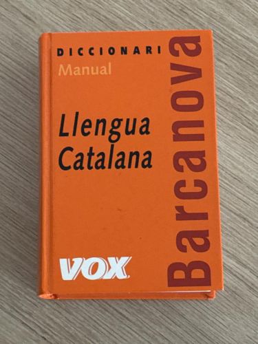 Portada del libro de Diccionario Manual Vox Barcanova De la Llengua Catalana