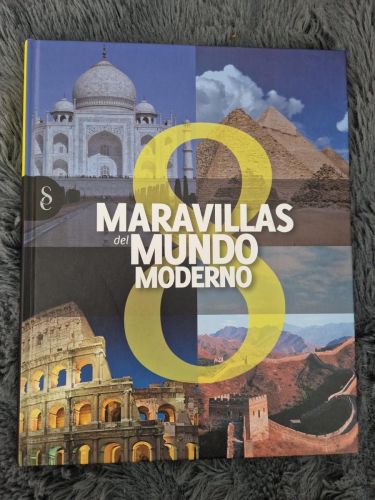 Portada del libro de 8 maravillas del mundo moderno