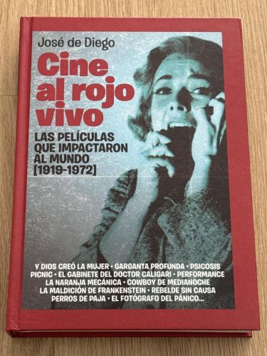Portada del libro de Cine al rojo vivo