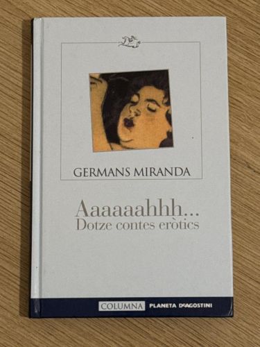 Portada del libro de Aaaaaahhh... Dotze contes eròtics