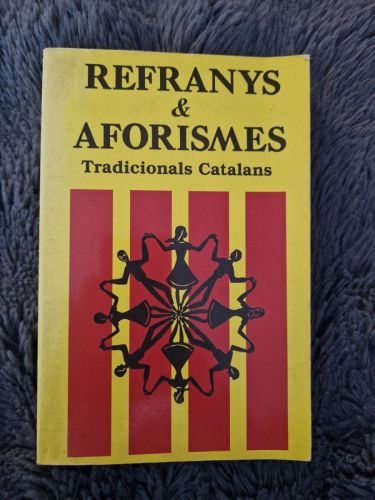 Portada del libro de Refranys & aforismes tradicionals catalans
