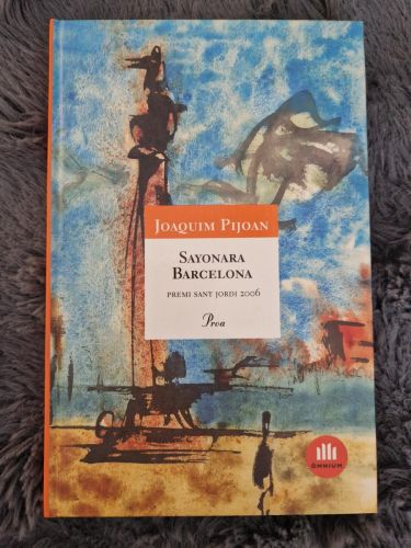 Portada del libro de Sayonara Barcelona