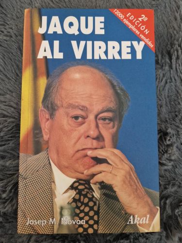 Portada del libro de Jaque al Virrey