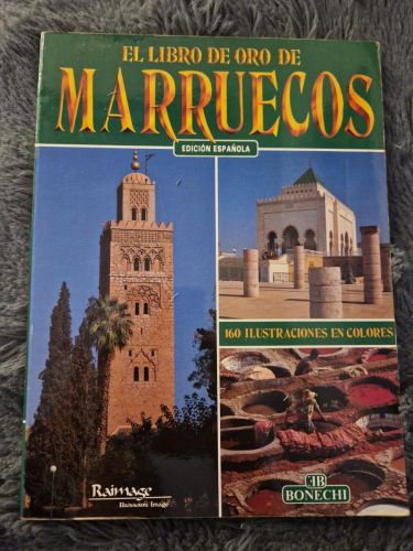 Portada del libro de El libro de oro de Marruecos.