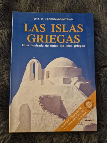 Portada del libro de Las islas griegas. Guía ilustrada de todas las islas griegas.
