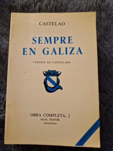 Portada del libro de Sempre en Galiza. Obra completa, 2