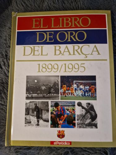 Portada del libro de El libro de oro del Barça 1899-1995