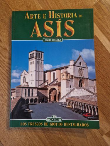 Portada del libro de Arte e historia de Asís.