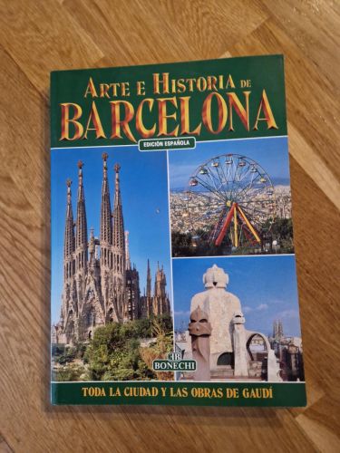 Portada del libro de Arte e Historia de Barcelona.