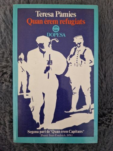 Portada del libro de Quan érem refugiats.
