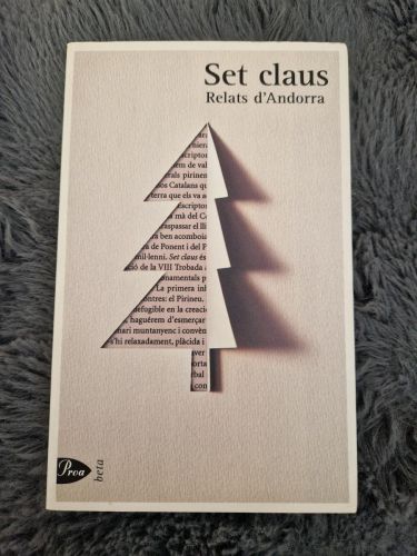Portada del libro de Set Claus. Relats d'Andorra