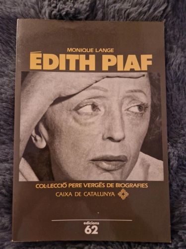 Portada del libro de Édith Piaf