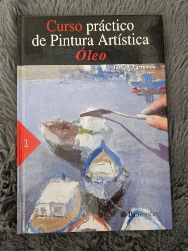 Portada del libro de Curso práctico de Pintura Artística. Volumen 1: Óleo