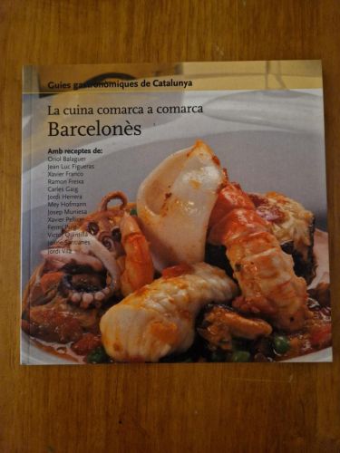 Portada del libro de La cuina comarca a comarca : Barcelonès