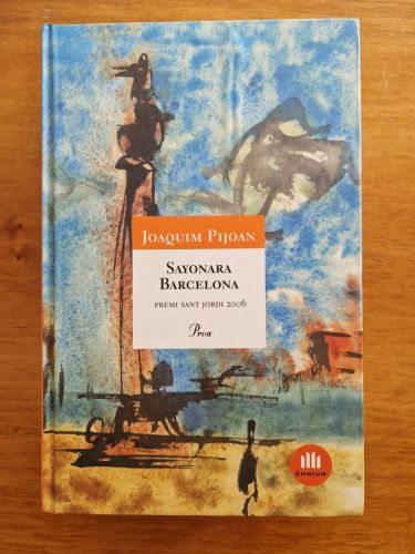 Portada del libro de Sayonara Barcelona