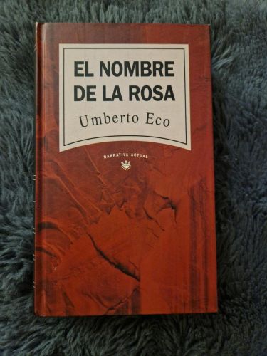 Portada del libro de El nombre de la rosa