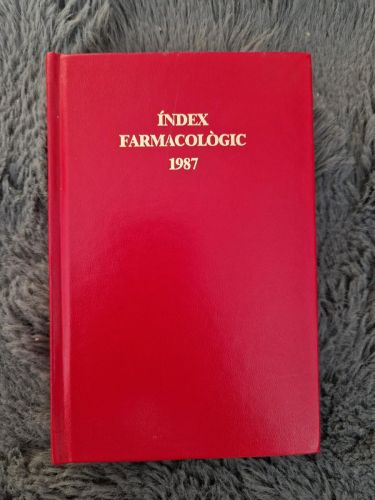 Portada del libro de Índex farmacològic 1987