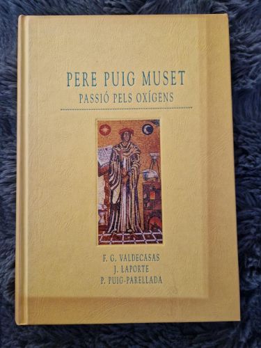 Portada del libro de Pere Puig Muset. Passió pels oxígens