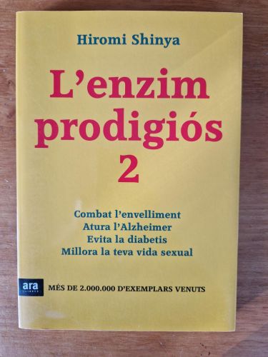 Portada del libro de L'enzim prodigiós 2