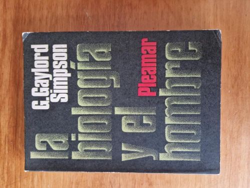 Portada del libro de La biología y el hombre
