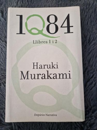 Portada del libro de 1q84. Llibres 1 I 2