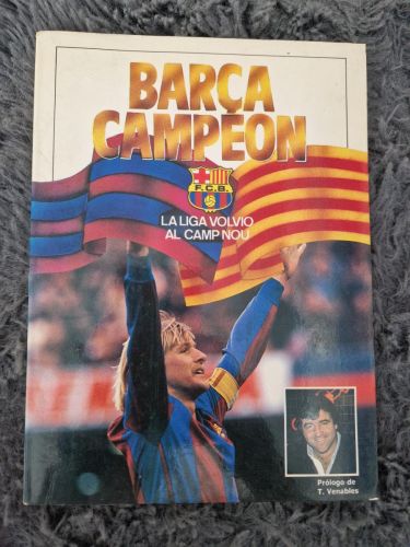 Portada del libro de Barça campeón. La liga volvió al Camp Nou.