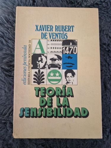 Portada del libro de Teoría de la sensibilidad