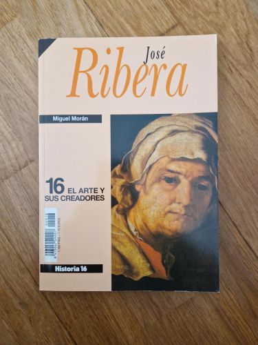 Portada del libro de Historia 16. El arte y sus creadores. José Ribera / Gianlorenzo Bernini / Antonio Canova. 3 volúmenes