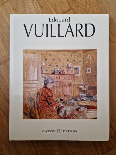 Portada del libro de EDOUARD VUILLARD.