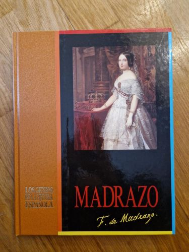 Portada del libro de Los genios de la pintura española. Madrazo
