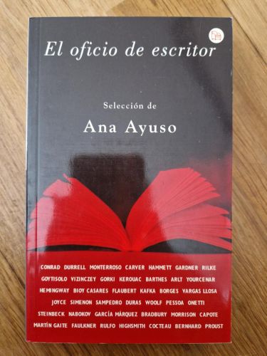 Portada del libro de El oficio de escritor