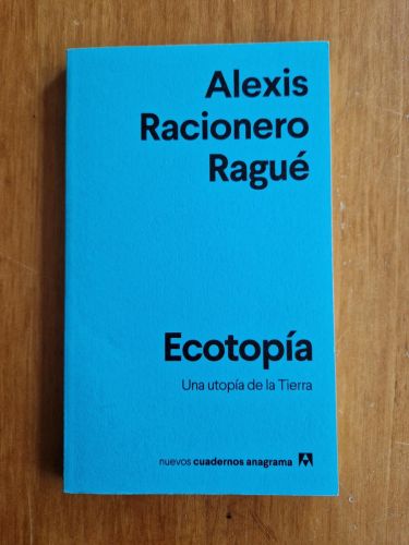 Portada del libro de ECOTOPÍA