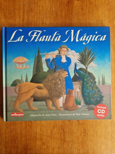 Portada del libro de La Flauta Mágica