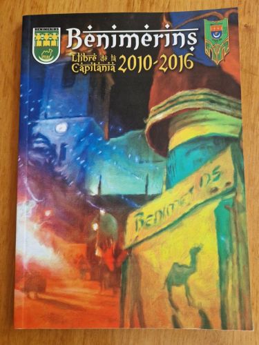 Portada del libro de Benimerins. Llibre de la Capitania 2010-2016